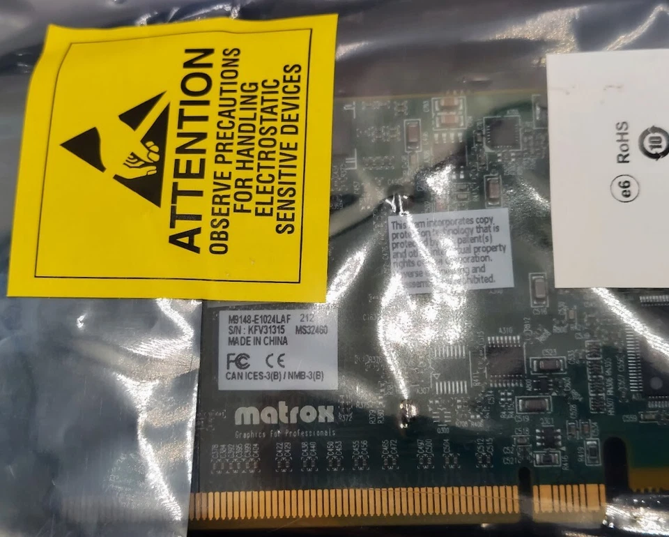 Matrox M9148-E1024LAF 1GB  Video Graphics - Image 3 of 4