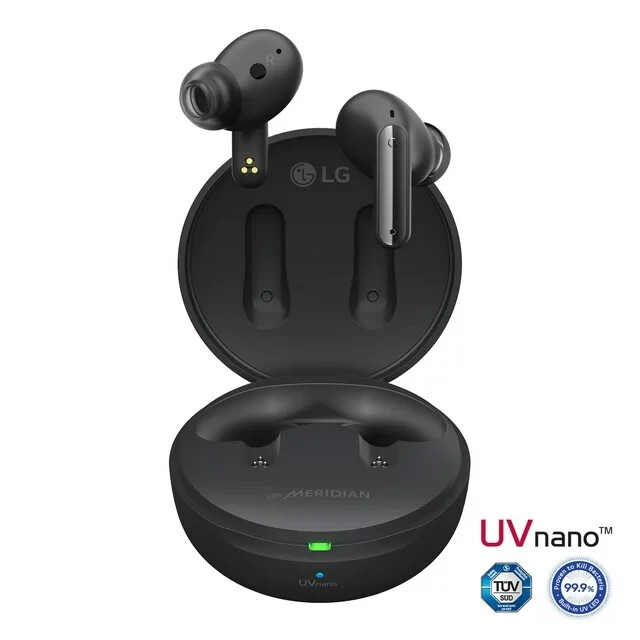 Uv Light Lg Self Cleaning Earbuds LG TONE Free FP9 Wireless In