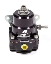 Aeromotive 13139 Efi A1000 Fuel Regulator W8 An Orb Inlets 40-75psi Inline Blk