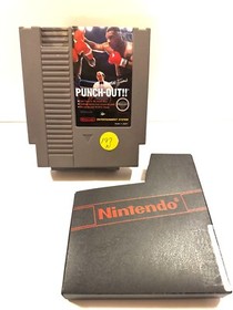 Mike Tyson's Punch-Out NES Original Game (Nintendo Entertainment System, 1987)