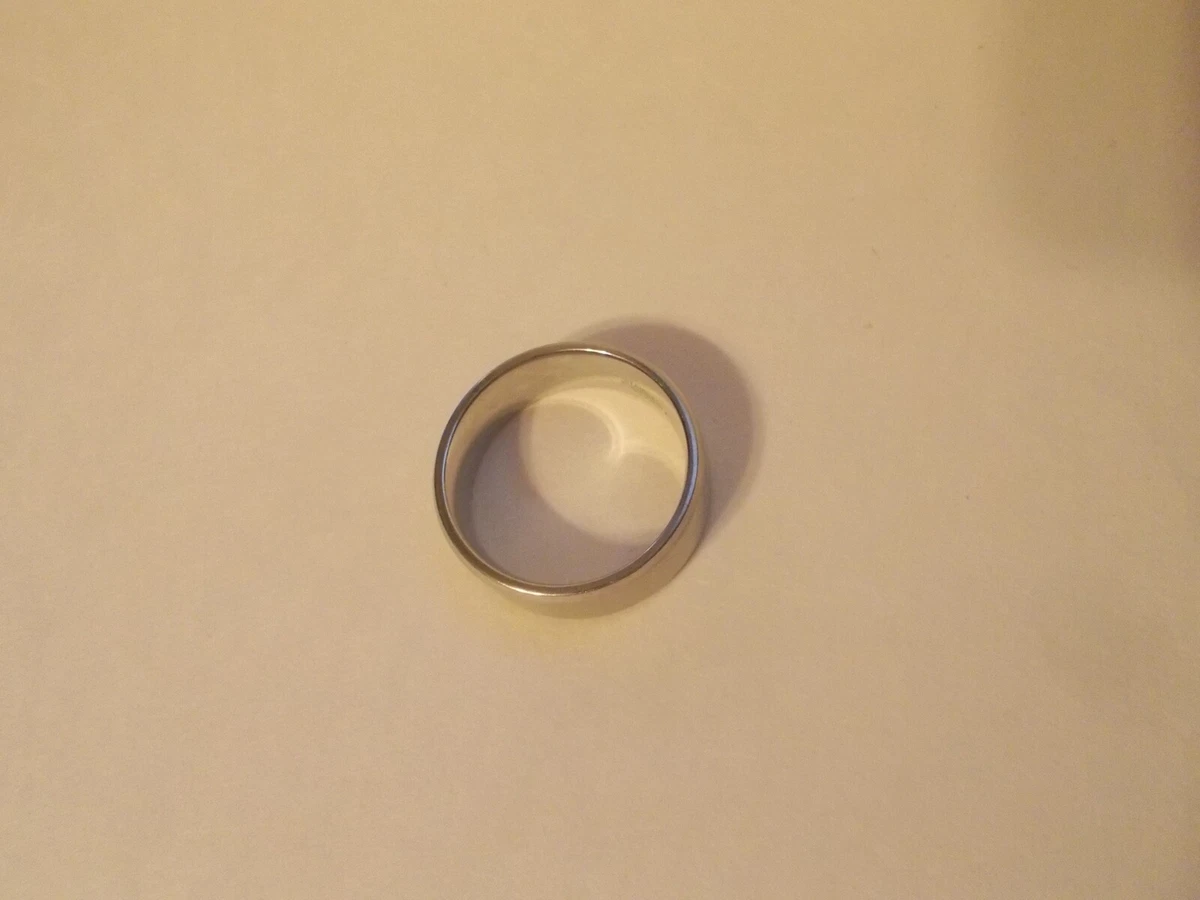 QG Stainless Steel Men s Band Ring Size 10 eBay