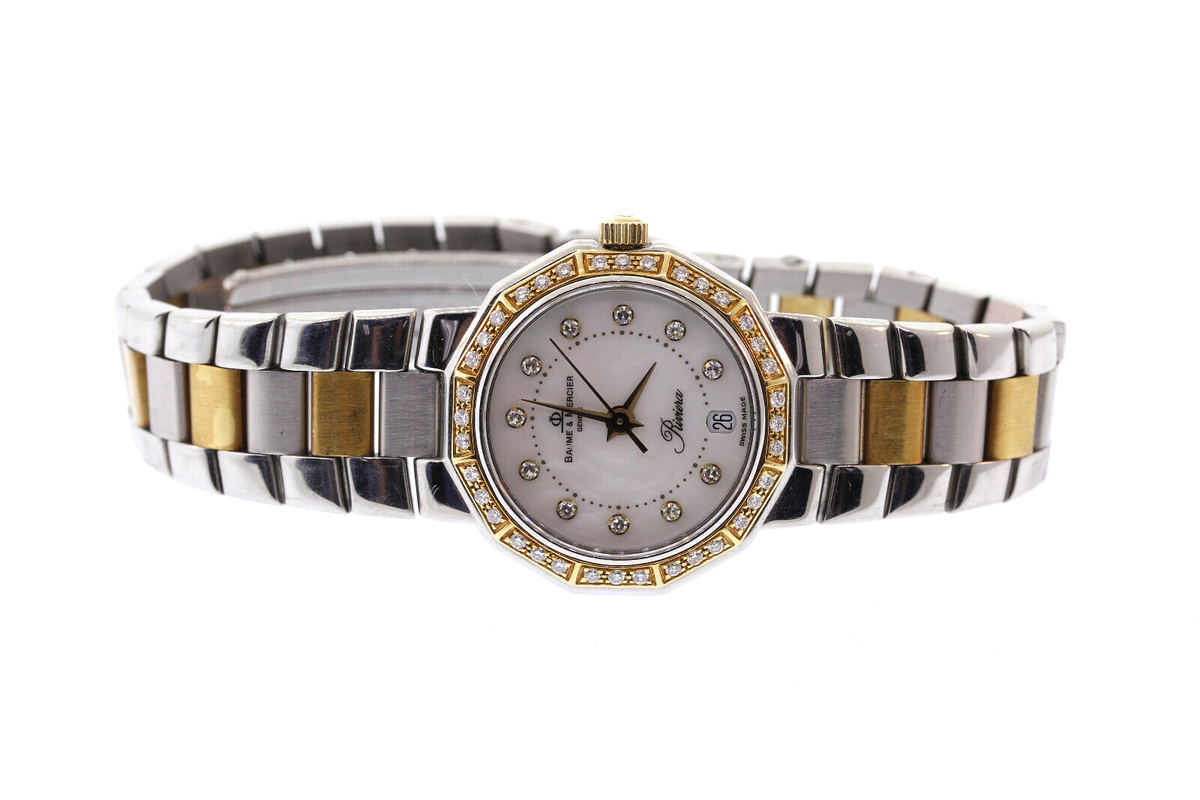 Ladies Baume & Mercier Geneve Riviera 5231.3 SS & 18K Ladies Baume & Mercier Geneve Riviera 5231.3 SS & 18K