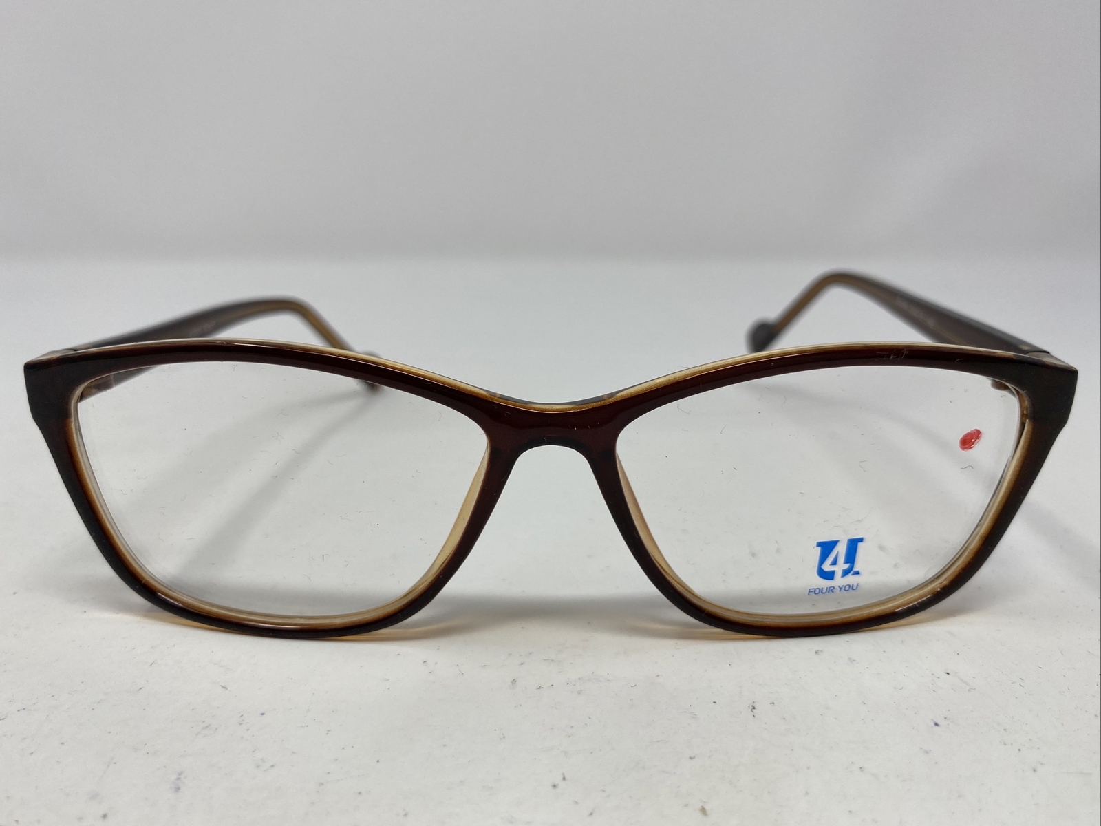 Us74 Frame Capri 4U U204 Brown 55-16-140 Plastic Full Rim Eyeglasses Frame /L62 | eBay
