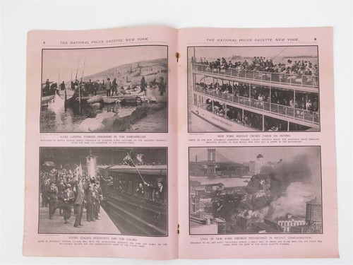 July 3, 1915 POLICE GAZETTE w/ Baseball's Jake Daubert - Picture 4 of 8
