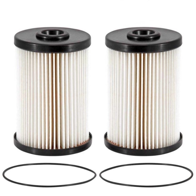 2 Pack DODGE RAM Fuel Filter Turbo Diesel 2500 3500 5.9L Cummins 2000