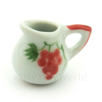 Casa Delle Bambole Semplice Bianco Piatti 42mm Set Di 6