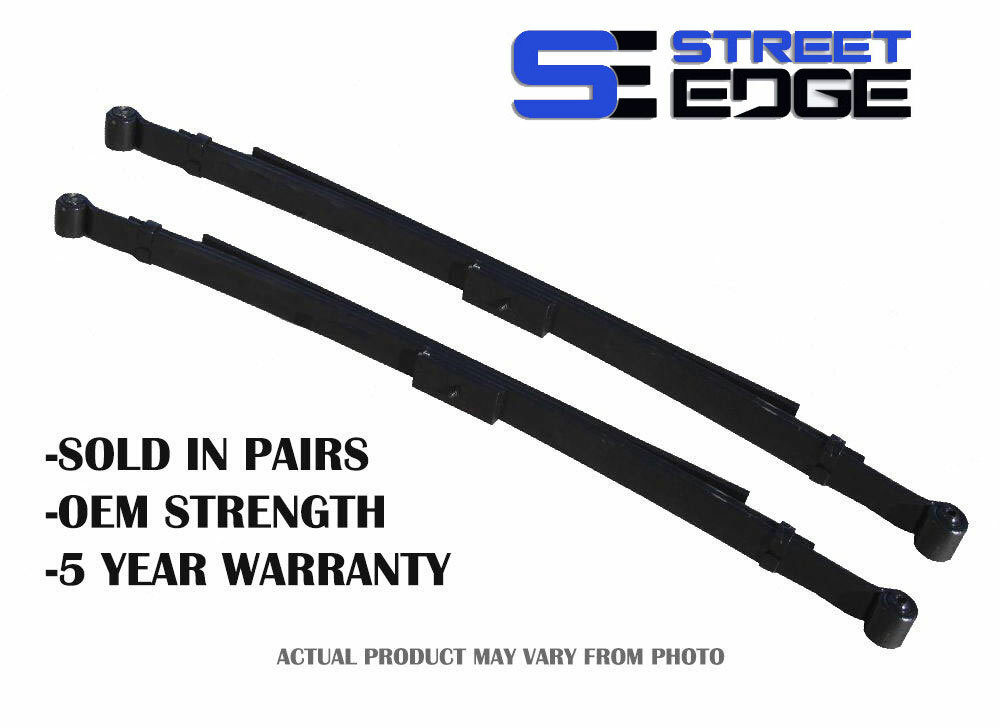 Street Edge Lowering Kit For 89-95 Toyota Pickup 2WD – 2" Front Drop / 3" Rear Drop (Leaf Springs)