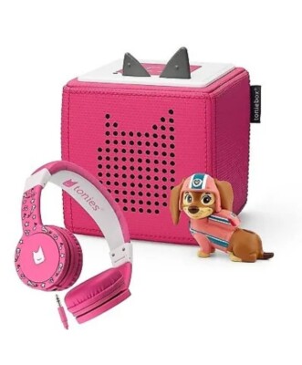 Tonies PAW Patrol Liberty Headphones Bundle Starter Set. New-Factory Sealed 