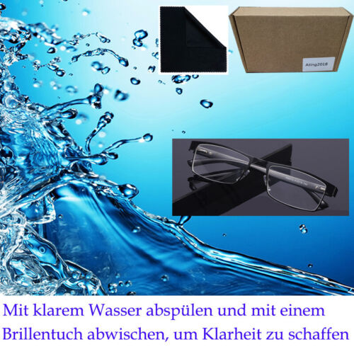 4x Herren Lesebrille Metall Anti-Blaulicht Lesehilfe 1.0 1.5 2.0 2.5 3.0 3.5 4.0 - Bild 3 von 17