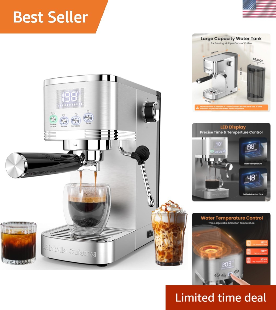 With 1350w Fast Heating & Removable Water Tank