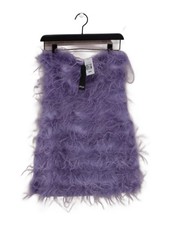 Nasty Gal Mini Dress UK12 in Purple