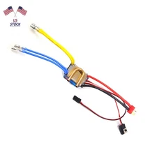 For RC Boat 1PC 320A/480A Dual Motor Waterproof Brushed ESC Speed Controller Kit