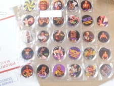 POGS/MILKCAPS LOT OF WCW WRESTLING HULK, STING, MACHO MAN, MORE 50+3 DIFFERENT