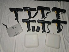 Lot of 7 Zebra Symbol MC3200 Barcode Scanners 2 Batteries 3 Access Point