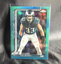 2024 Topps Chrome Cooper DeJean Eagles Teal Refractor Serial /199 #252