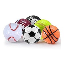 S Novelty Funny Cute Golf Balls, Best Gift for Kids,Children and Golf balls