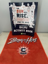 WNBA Connecticut Sun Rally Towel & Activity Book