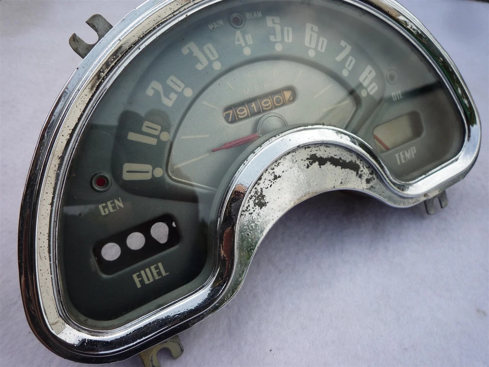 Velocímetro FORD ANGLIA 100E SPEEDO perfecto popular aire acondicionado  Foto 3 de 4