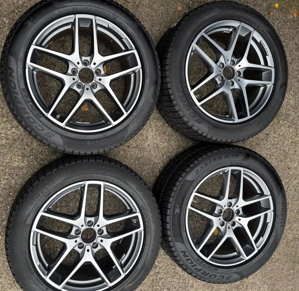 Original Mercedes AMG 19 Zoll für GLC X253 Pirelli Winterräder RDKS 2534011800 - Bild 2 von 4