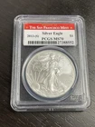 2013-(S) American $1 Silver Eagle PCGS MS70 San Francisco Mint Label