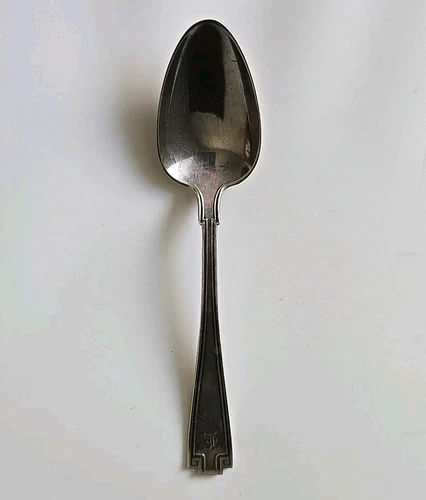 Gorham Etruscan Sterling Silver Teaspoon 5 1/2” 1913 Monogram F 18g