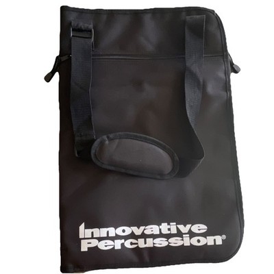 Innovative Percussion Black Fabric Bag with Zipper, Carry Handle, Carry Strap