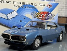 1:18 *BOXED* NICE CAR 1968 PONTIAC FIREBIRD (Blue) LHD ACME RARE *1 of 120*!