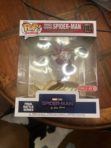 Funko Pop! Deluxe: #1183 Friendly Neighborhood Spider-Man No Way Home Exclusive