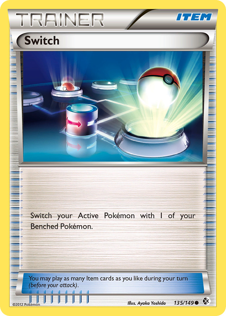 Switch 135/149 Common Boundaries Crossed Pokemon Lightly Played