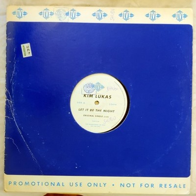 Kim Lukas    Let It Be The Night - Europe 2000 - Promo  Jive - VG+/Factory Cover