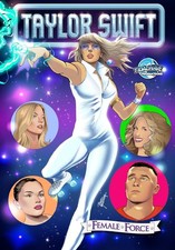 Female Force Taylor Swift Dazzler Homage Variant by Eric M Esquivel
