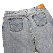 Vintage Levi's 550 Jeans Womens 24M Relaxed Fit Tapered Leg Blue Denim Work Y2K