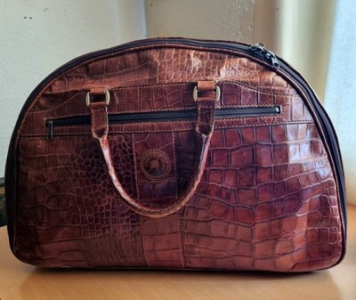 Große Reisetasche, Arztkoffer Conte Max, hochwertiges Leder, absolute Rarität