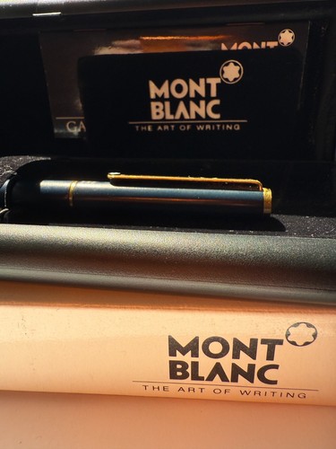 Cleaned & Tested Montblanc Meisterstuck Noblesse, Metal, with box and papers - 第 11/12 張圖片