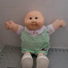 Vintage Cabbage Patch Kids 1978 1982  Newborn Preemie Green Eyes Dimple READ