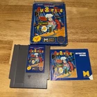 Burgertime Nintendo NES 1987 Complete in Box & Manual CIB Tested Working Vintage