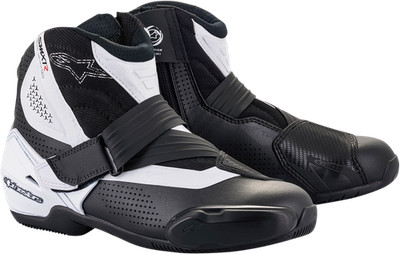 Alpinestars 2224021-12-39 SMX-1R Vented V2 Boots US 6 / EU 39 Black/White