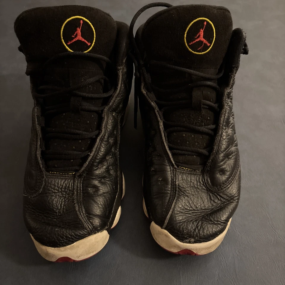 Nike Air Jordan 13 Retro GS Black Playoffs Size 7Y Women 8.5 DJ3003-062 - Image 3 of 4