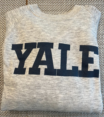 YALE SWEATHSIRT VTG SIZE: XL 1990s