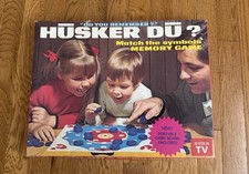 Vintage Husker Du Board Game 1970 Complete Original Box Made in USA RARE