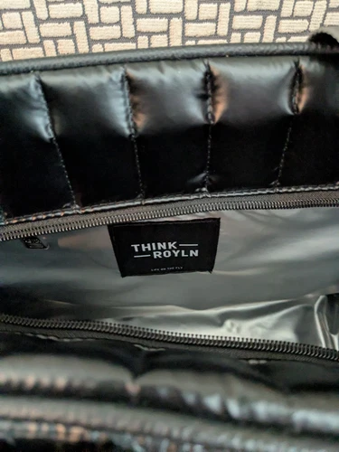 Black Tennis Bag By Think Royln - Picture 7 of 13