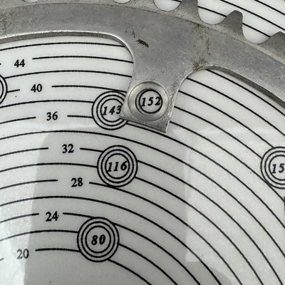 Vintage TA Specialites Chainring 52T 5-Bolt 152 BCD NOS New Made