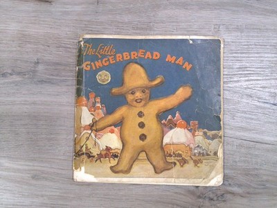 The Little Gingerbread Man 1924 Royal Baking Powder Co. Illustrated Vintage