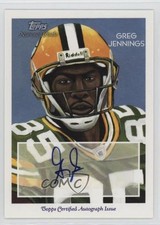 2009 Topps National Chicle Auto Greg Jennings #NCA-GJ Auto 0m0