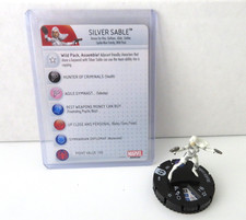 Heroclix Silver Sable 011 Common Deadpool