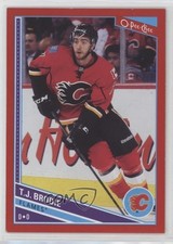 2013-14 O-Pee-Chee Wrapper Redemption Red Border TJ Brodie #487 0o5t