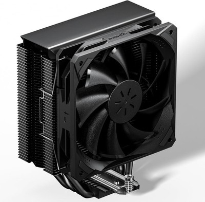 Uphere Gaming CPU Luftkühler P4 mit 6mm x 4 Heatpipes & 120mm PWM Lüfter schwarz