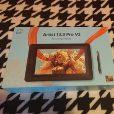 XP-Pen 13.3" Artist 13.3 Pro V2 Graphics Drawing Tablet Full Lamination Used