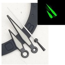 Watch Hands Pilot's 3-Hand Green Luminous Watch Hands for NH35/NH36/4R Movement