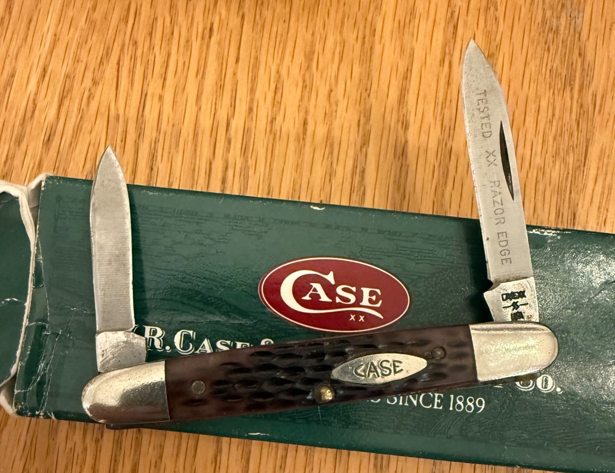 1982 CASE DELRIN PEN KNIFE USED IN BOX #62042 N9 | eBay